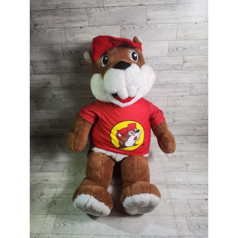 HUGE Buc-ee’s Plush Mascot Beaver 28” Stuffed Animal Doll Gas Station Bucees